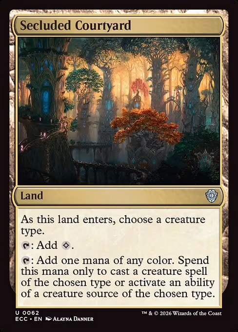 Secluded Courtyard