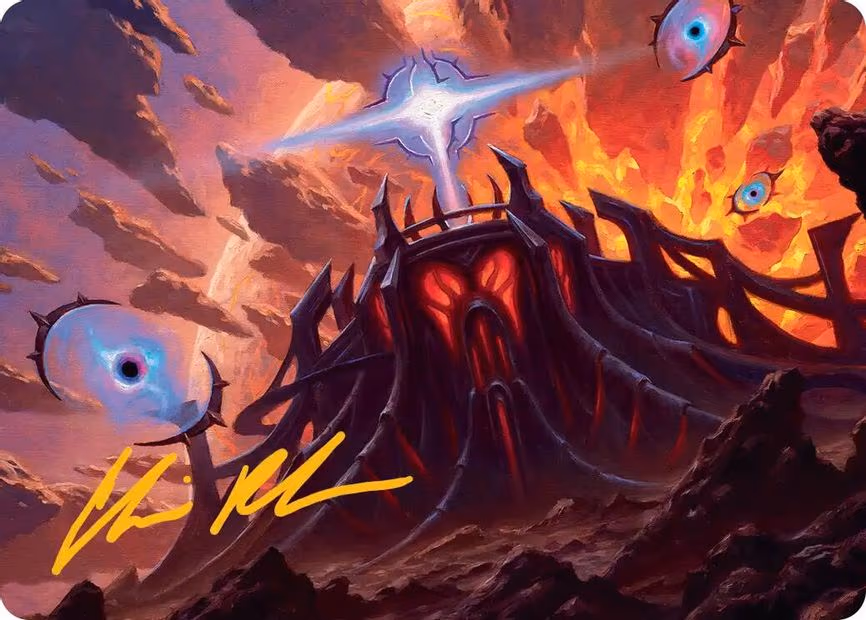 Secluded Starforge Art Card