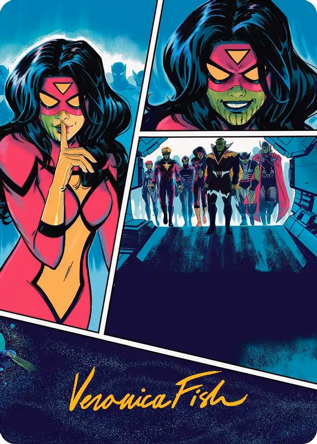 Secret Invasion Art Card - S (18)