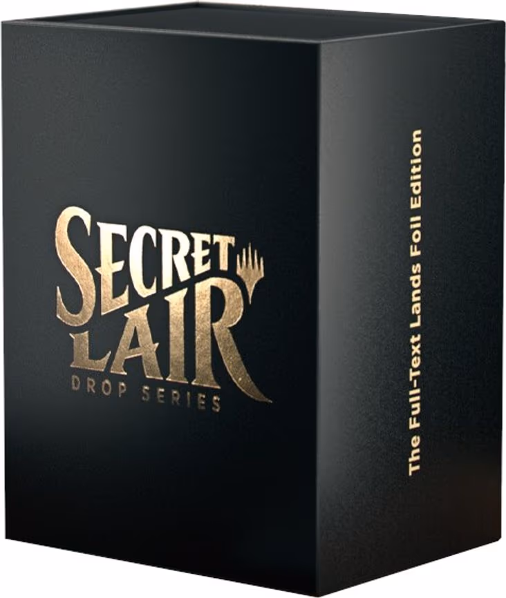 Secret Lair Superdrop: The Full-Text Lands - Traditional Foil Edition