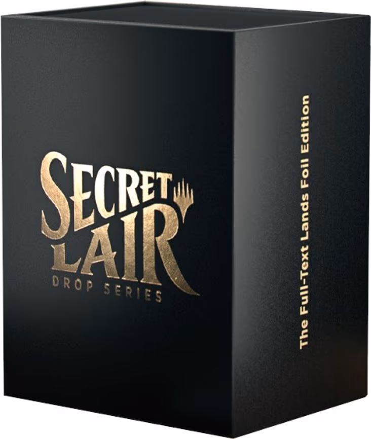 Secret Lair Superdrop: The Full-Text Lands - Traditional Foil Edition