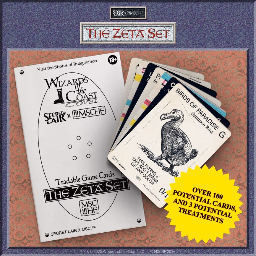 Secret Lair x MSCHF: The Zeta Set Booster Pack