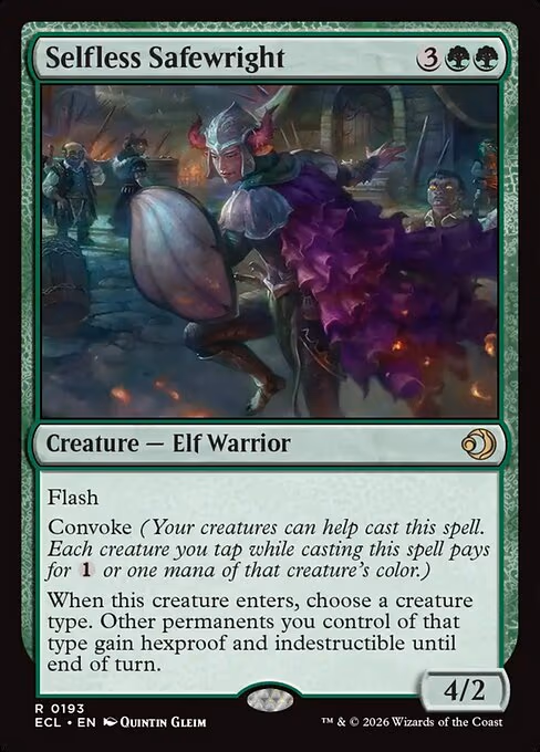 Selfless Safewright