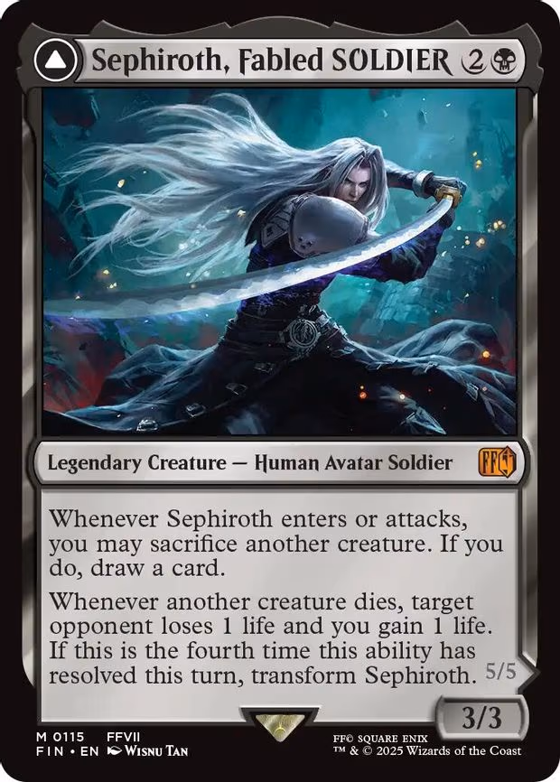 Sephiroth, Fabled SOLDIER