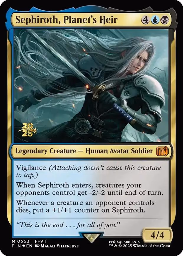 Sephiroth, Planet's Heir