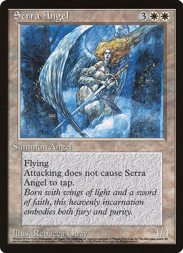 Serra Angel (Comic Insert) - P