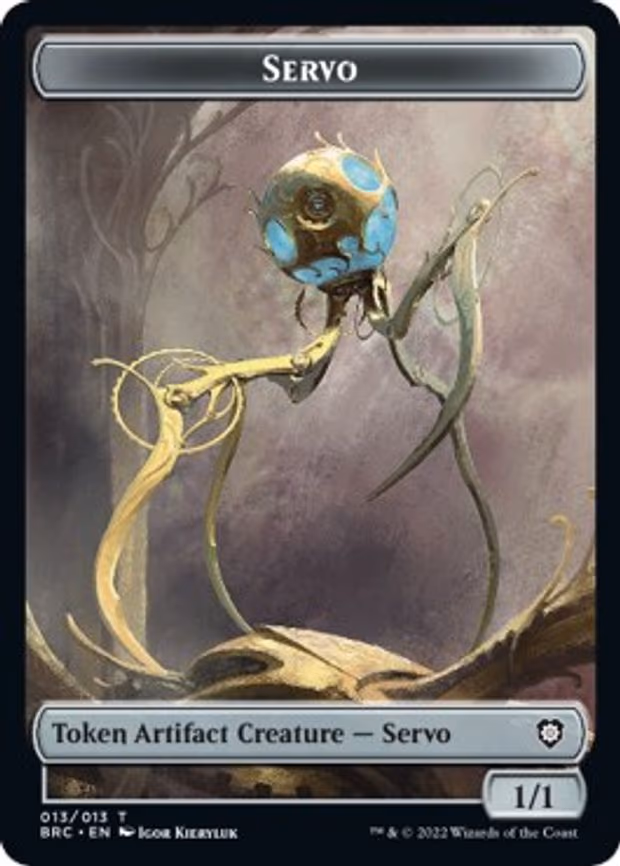 Servo // Eldrazi Double-Sided Token