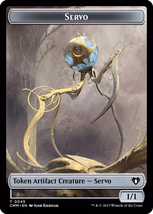 Servo // Elemental (0037) Double-Sided Token