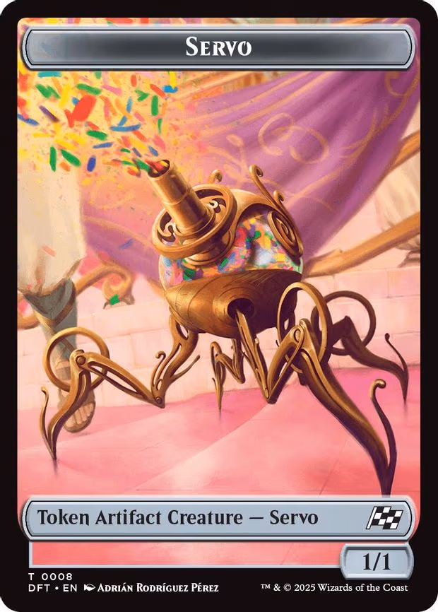 Servo // Thopter (0009) Double-Sided Token