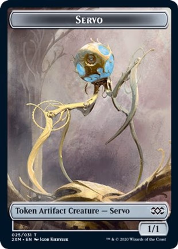 Servo // Thopter (008) Double-Sided Token - T (25 // 8)