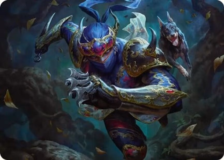 Shadow, Mysterious Assassin Art Card