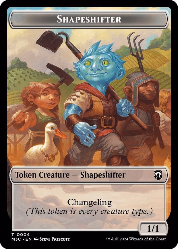 Shapeshifter (0004) // Copy Double-Sided Token - T (4 // 1)