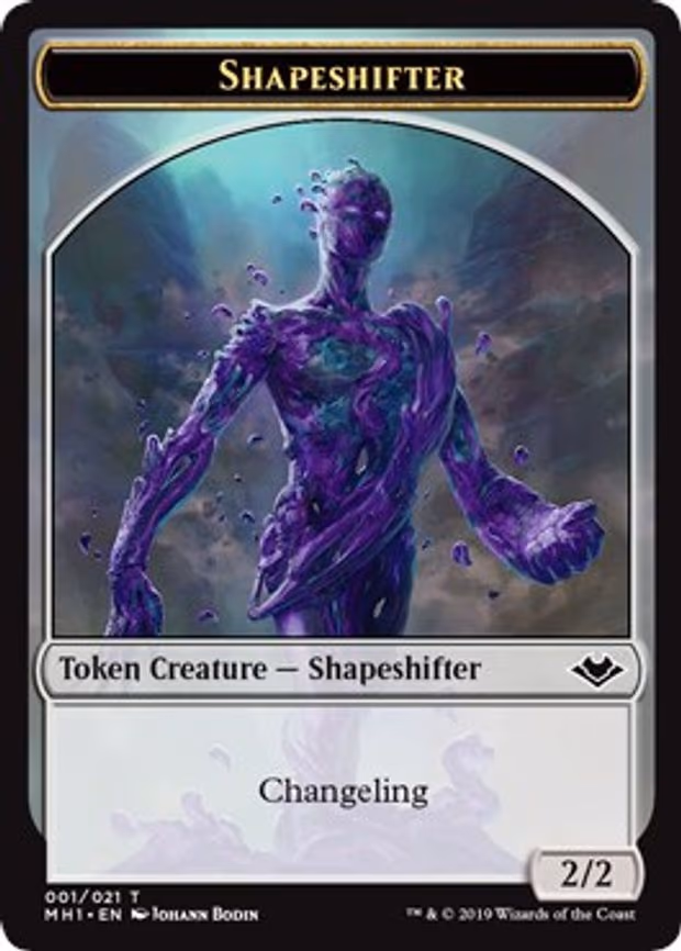 Shapeshifter (001) // Rhino (013) Double-sided Token