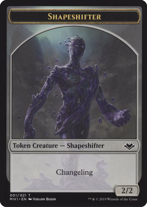 Shapeshifter // Emblem - Serra the Benevolent Double-Sided Token