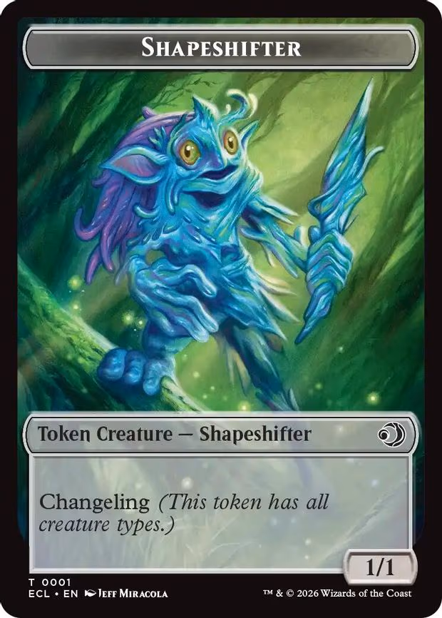 Shapeshifter // Merfolk Double-Sided Token