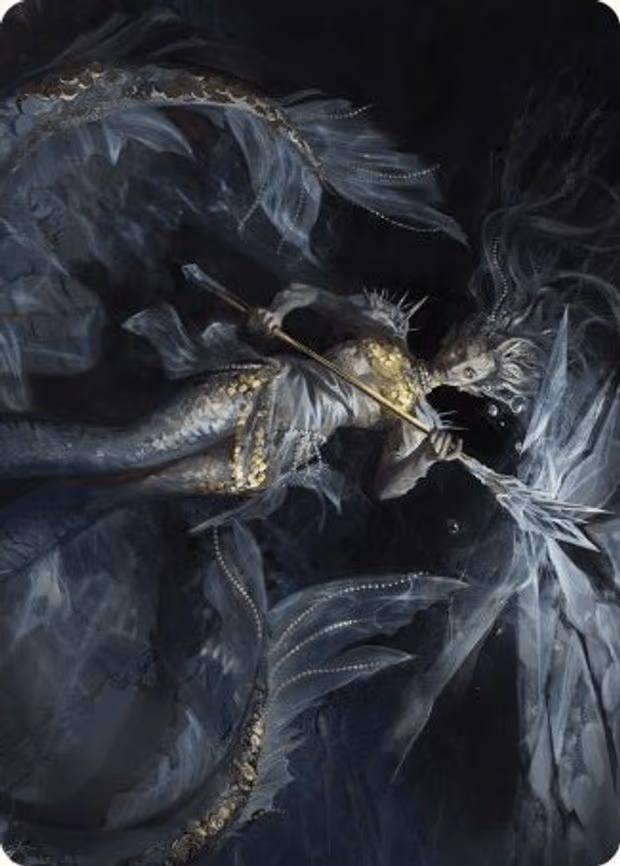 Sharae of Numbing Depths Art Card