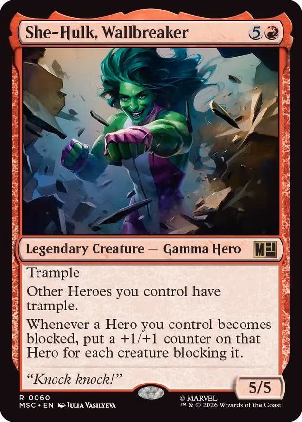 She-Hulk, Wallbreaker - R (60)