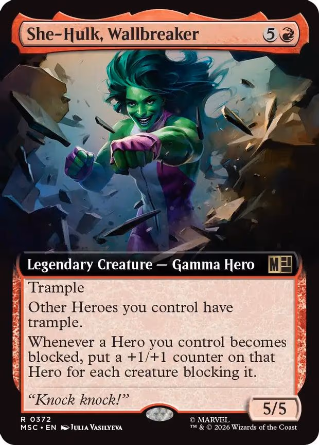 She-Hulk, Wallbreaker - R (372)