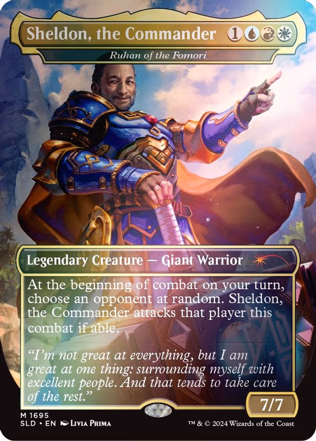Sheldon, the Commander - Ruhan of the Fomori