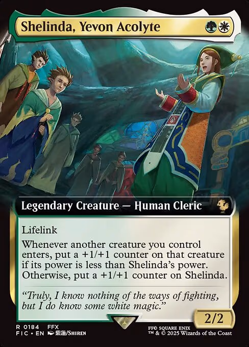 Shelinda, Yevon Acolyte