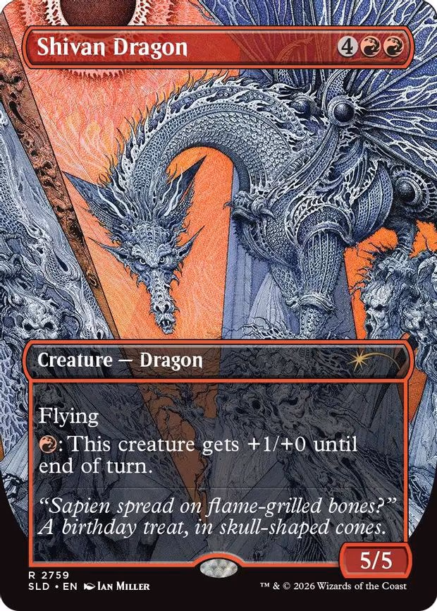 Shivan Dragon - R (2759)
