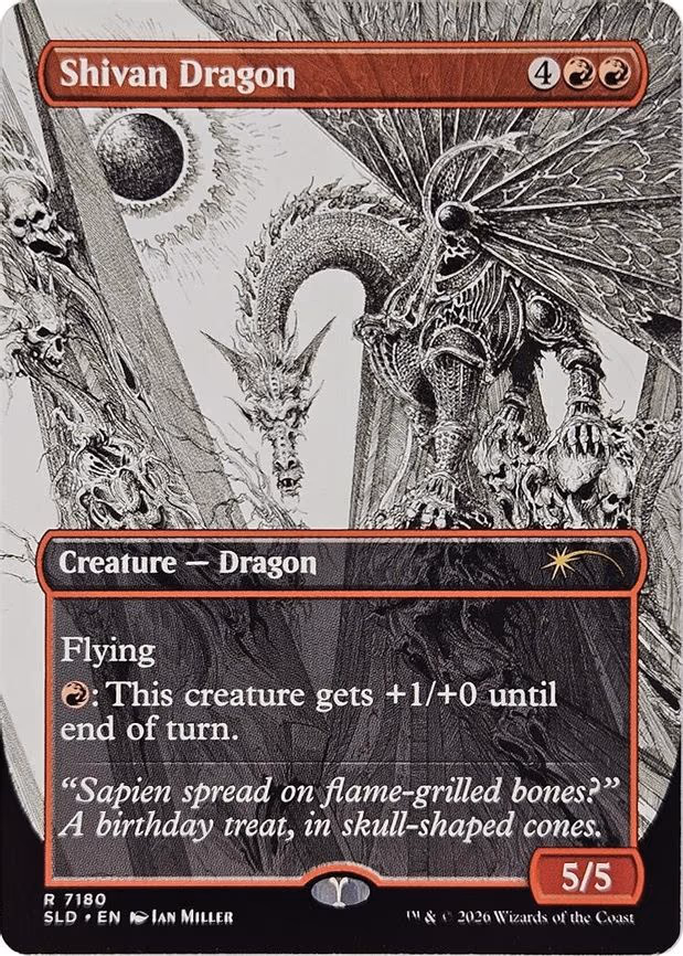 Shivan Dragon - R (7180)