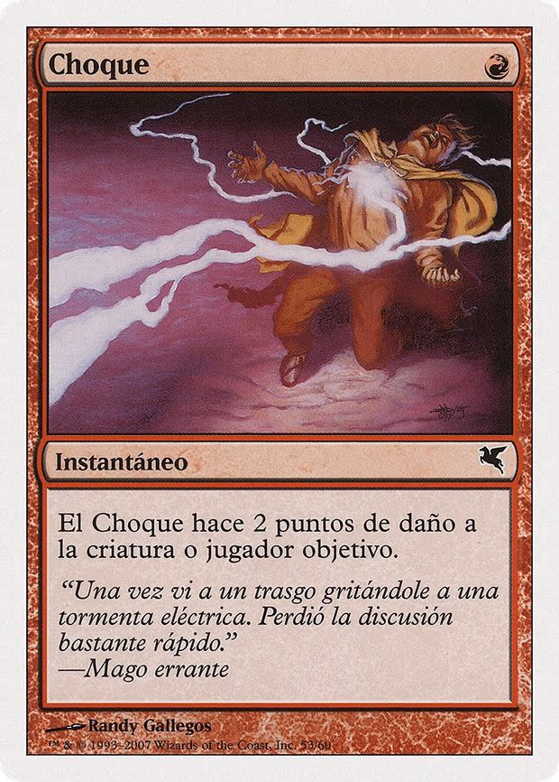 Shock (Spanish) - "Choque"