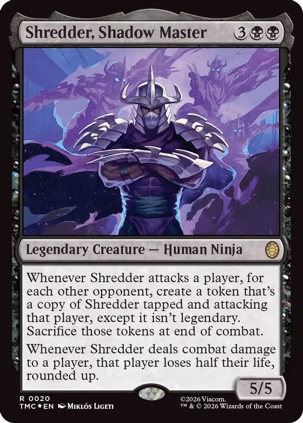 Shredder, Shadow Master