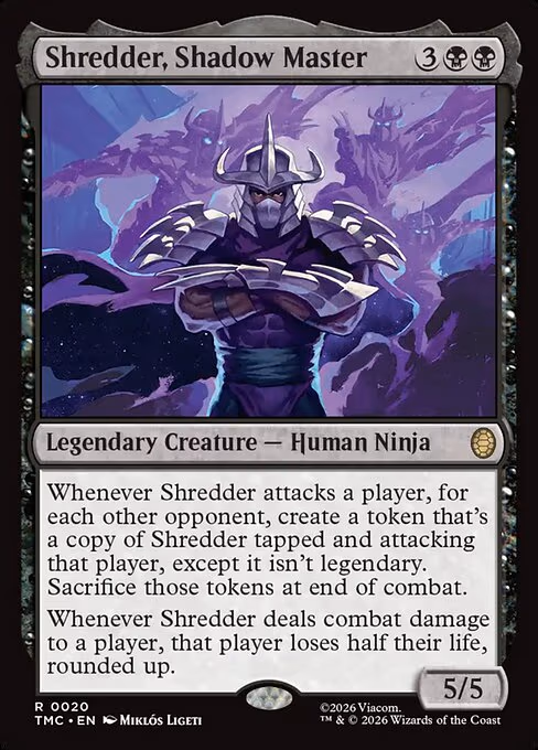 Shredder, Shadow Master