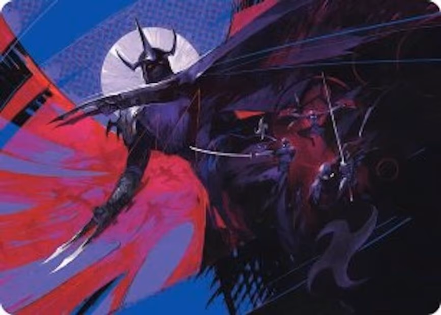Shredder's Technique Art Card