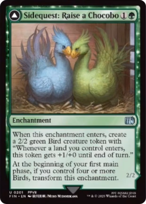 Sidequest: Raise a Chocobo