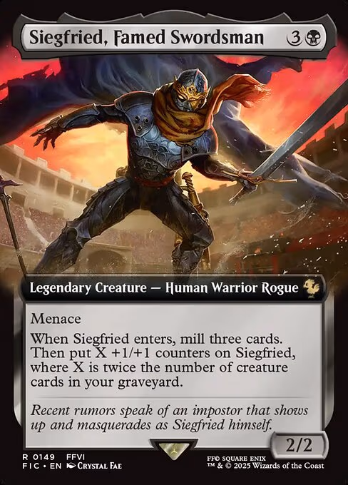 Siegfried, Famed Swordsman