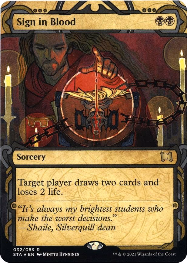 Sign in Blood
