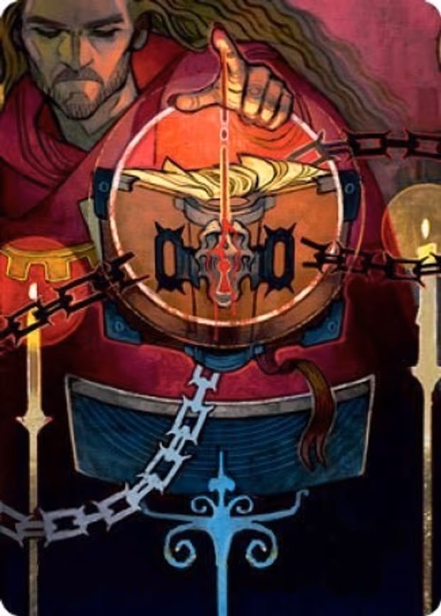 Sign in Blood Art Card