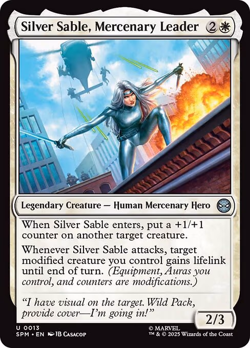 Silver Sable, Mercenary Leader