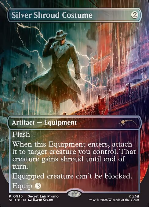 Silver Shroud Costume