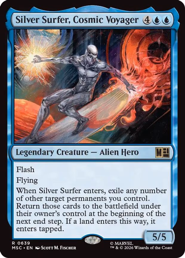 Silver Surfer, Cosmic Voyager - R (639)