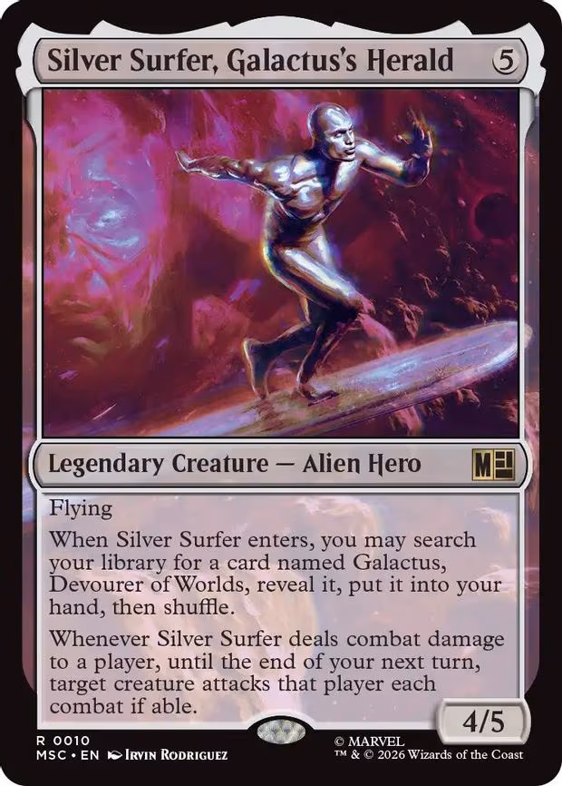Silver Surfer, Galactus's Herald - R (10)