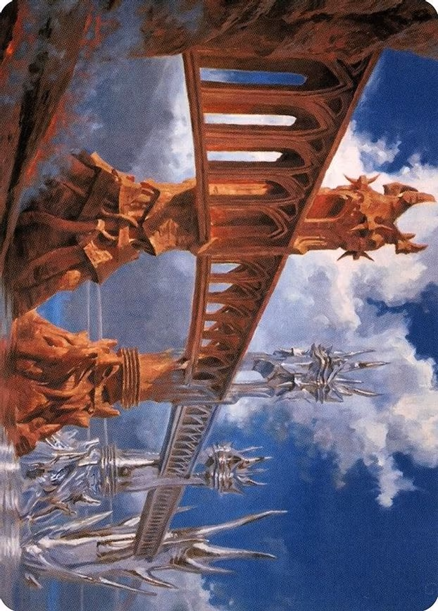 Silverbluff Bridge Art Card