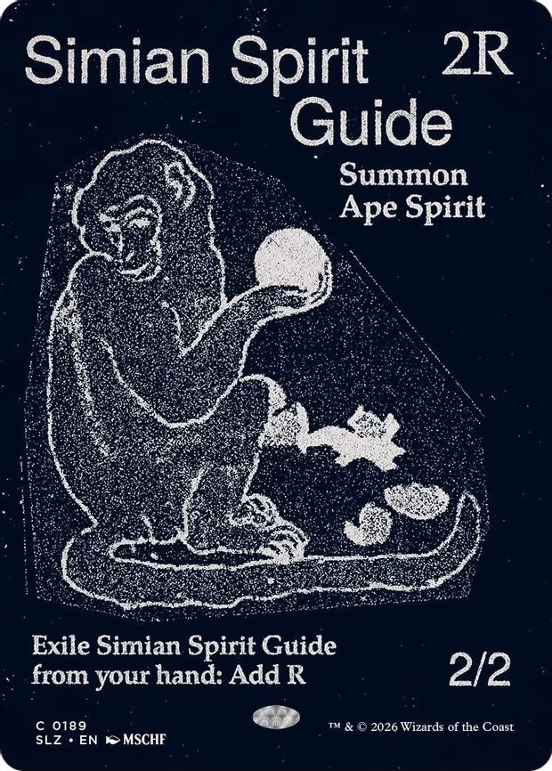 Simian Spirit Guide - C (189)