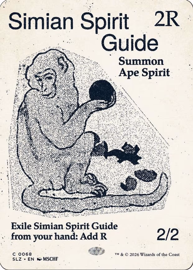 Simian Spirit Guide - C (68)