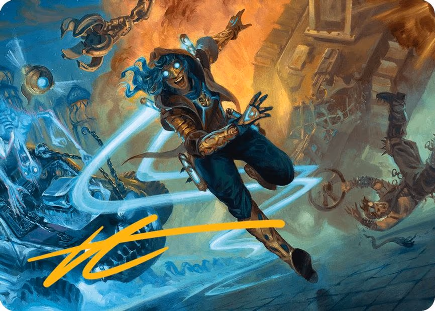 Sita Varma, Masked Racer Art Card