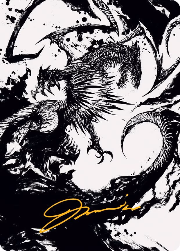 Skithiryx, the Blight Dragon Art Card