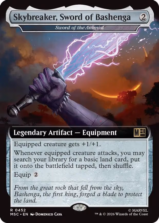 Skybreaker, Sword of Bashenga - Sword of the Animist - R (452)