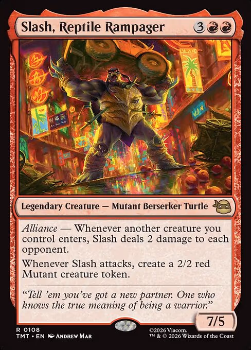 Slash, Reptile Rampager