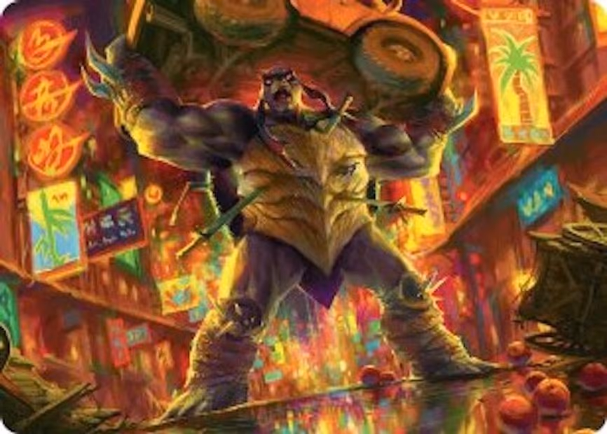 Slash, Reptile Rampager Art Card