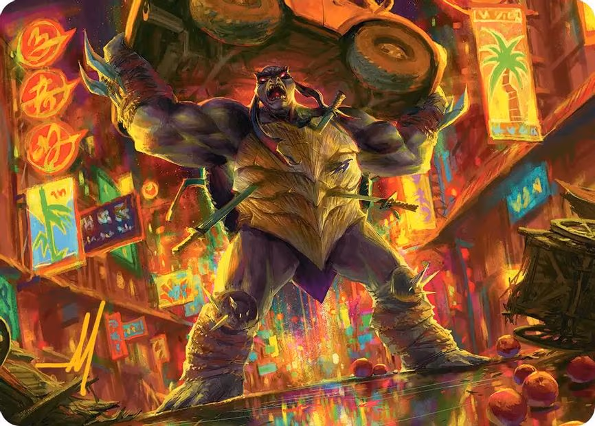 Slash, Reptile Rampager Art Card