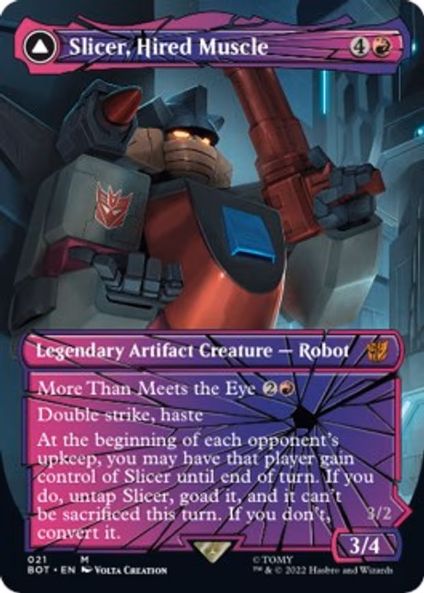 Slicer, Hired Muscle (Shattered Glass)