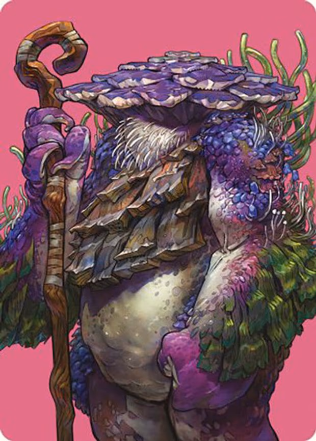 Slimefoot, the Stowaway Art Card