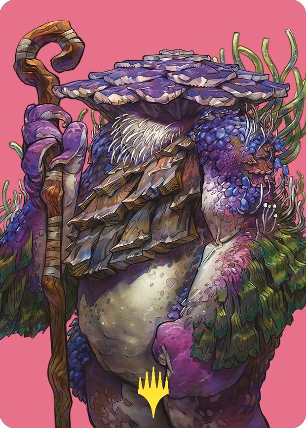 Slimefoot, the Stowaway Art Card